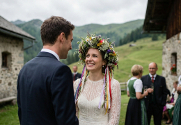 DIY Blumenkranz für die Hochzeit: So gelingt er Schritt für Schritt