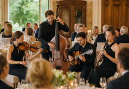 Live-Band fürs Dinner: Elegante Musik für gehobene Anlässe