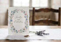 Die schoensten Einladungen fuer eine Bridal Shower