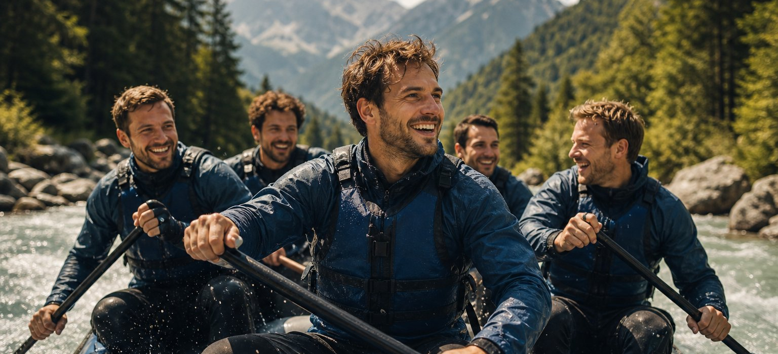 Junggesellenabschied für Männer: Die besten Outdoor-Abenteuer in Österreich - Event-Planung Österreich