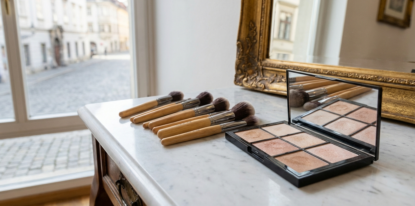 Make-up-Tricks <a href="/ideas/gesichtsmasken-strahlende-haut-event-vorbereitung" class="blog-interlink" title="Die besten Gesichtsmasken für strahlende Haut vor deinem Event">für strahlende Haut</a> am Event-Tag
