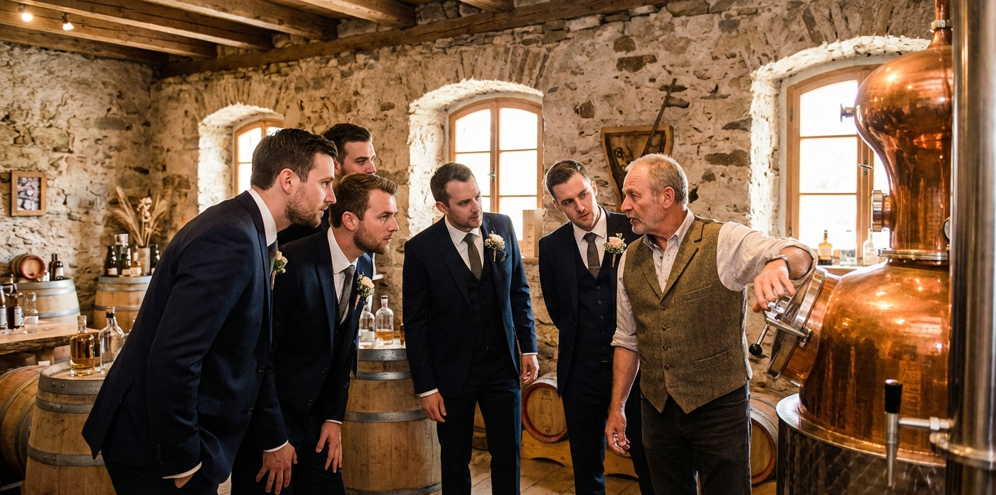 Whiskey- und Gin-Tour als Junggesellenabschied: Destillerien in Österreich - Event-Planung Österreich