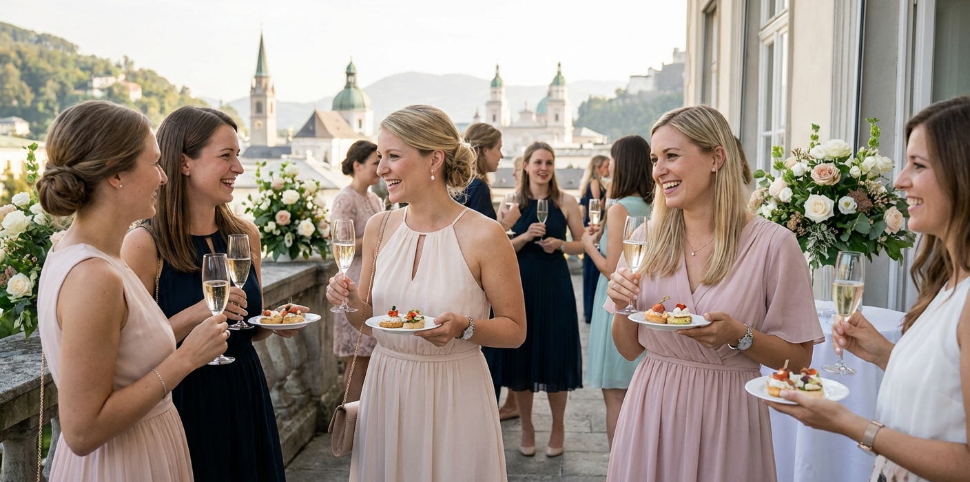 Brautparty-Knigge: Moderne Etikette-Tipps für Gastgeberinnen - Event-Planung Österreich