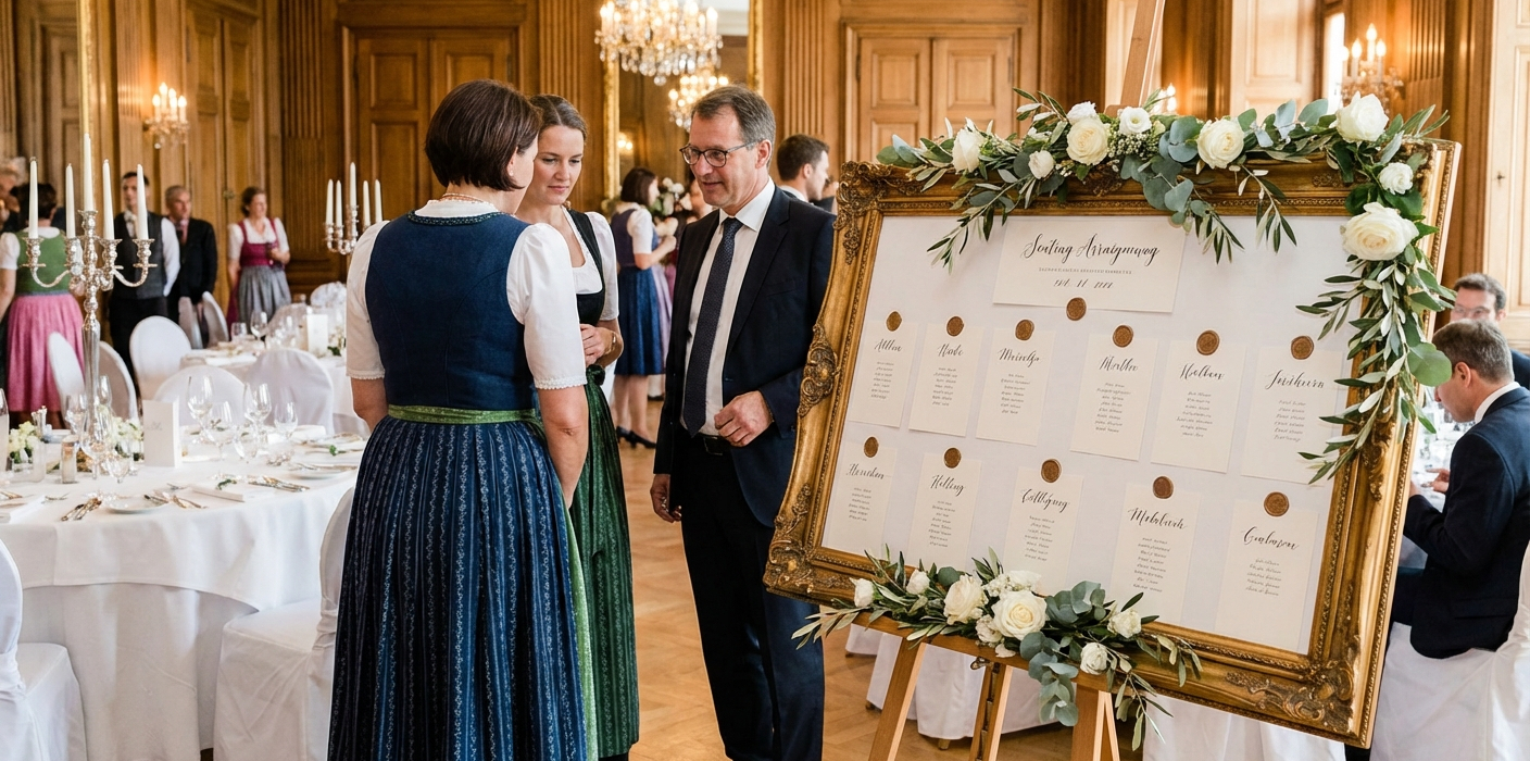 Wie Sie Ihre Hochzeitsbestuhlungstabelle erstellen