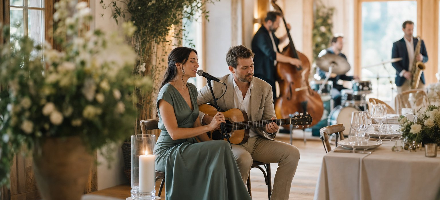 Akustik-Duo oder Band? So finden Sie die richtige Live-Musik