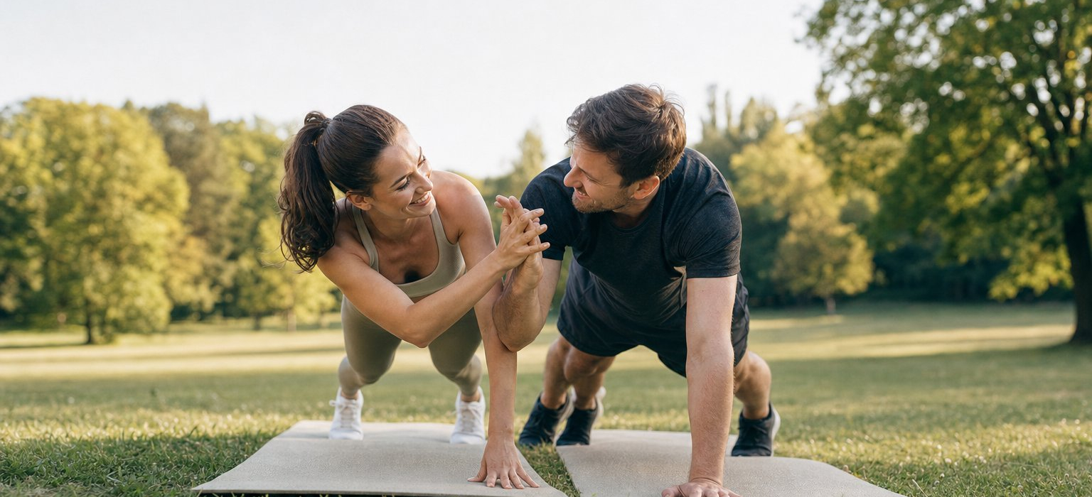 Partner-Workout: Warum gemeinsames Training die Beziehung stärkt - Event-Planung Österreich