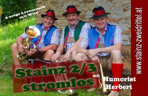 Stainz 2/3 - stromlos - DJ´S & MUSIKBANDS
