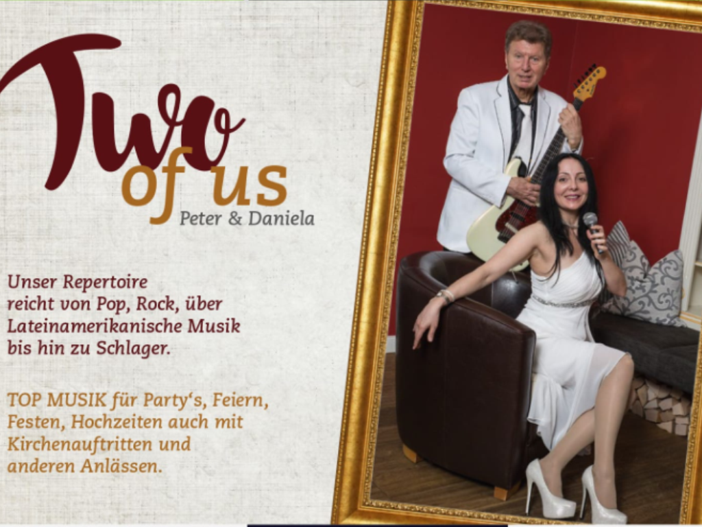 Two of us - DJ´S & MUSIKBANDS